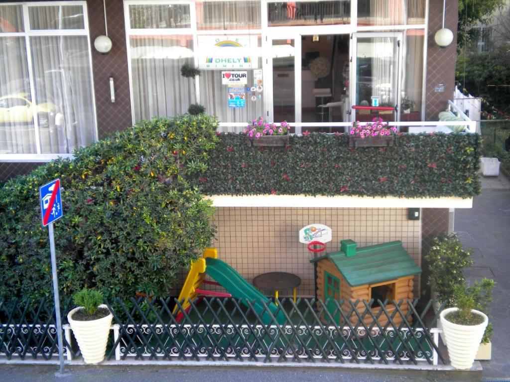 Hotel Nova Dhely Rimini Bagian luar foto